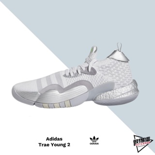 ADIDAS TRAE YOUNG 2 灰白 男 籃球鞋 HQ0997【彼得潘】