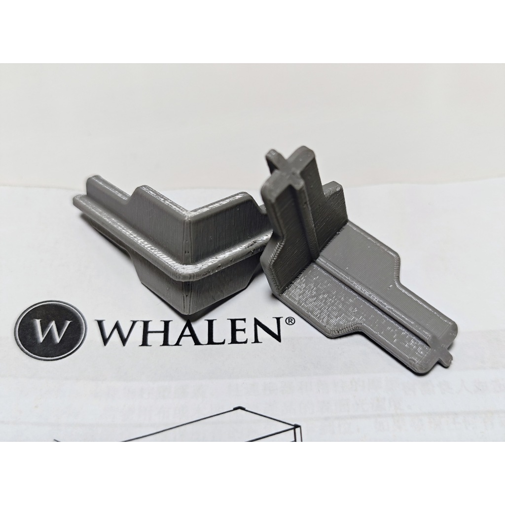 COSTCO WHALEN 好事多 多功能五層置物架 配件 角柱連接器 （ 角鋼 層架 角架 角柱扣 連接器 連接片 ）