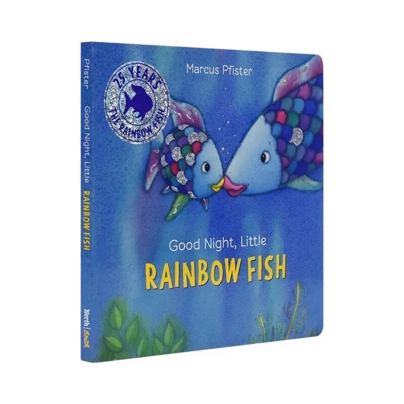 Good Night, Little Rainbow Fish 晚安小彩虹魚 美國學習故事書 睡前繪本英文原版