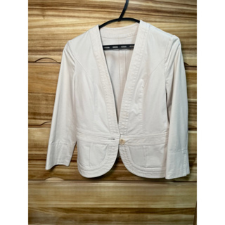 Lautreamont 日本米白短版西裝外套