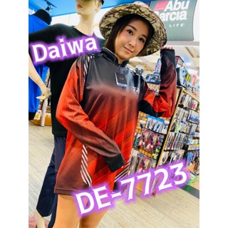 三郎釣具//Daiwa 23年 DE-7723 半拉鍊長袖排汗釣魚衣