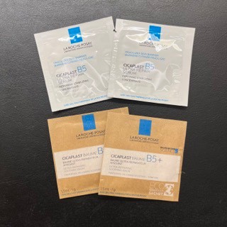 栗子美妝🌰｜La Roche-Posay 理膚寶水 B5瞬效全面修復精華 2ml B5+全面修復霜 升級版 1.5ml