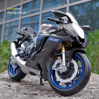 🈶現貨✅1:12 YAMAHA YZF-R1M 山葉重機模型 摩托車重機模型