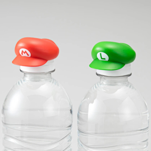 《日本代購》超限量 任天堂 瑪利歐帽子 水瓶蓋 瑪利歐 路易吉 水瓶杯蓋 Mario
