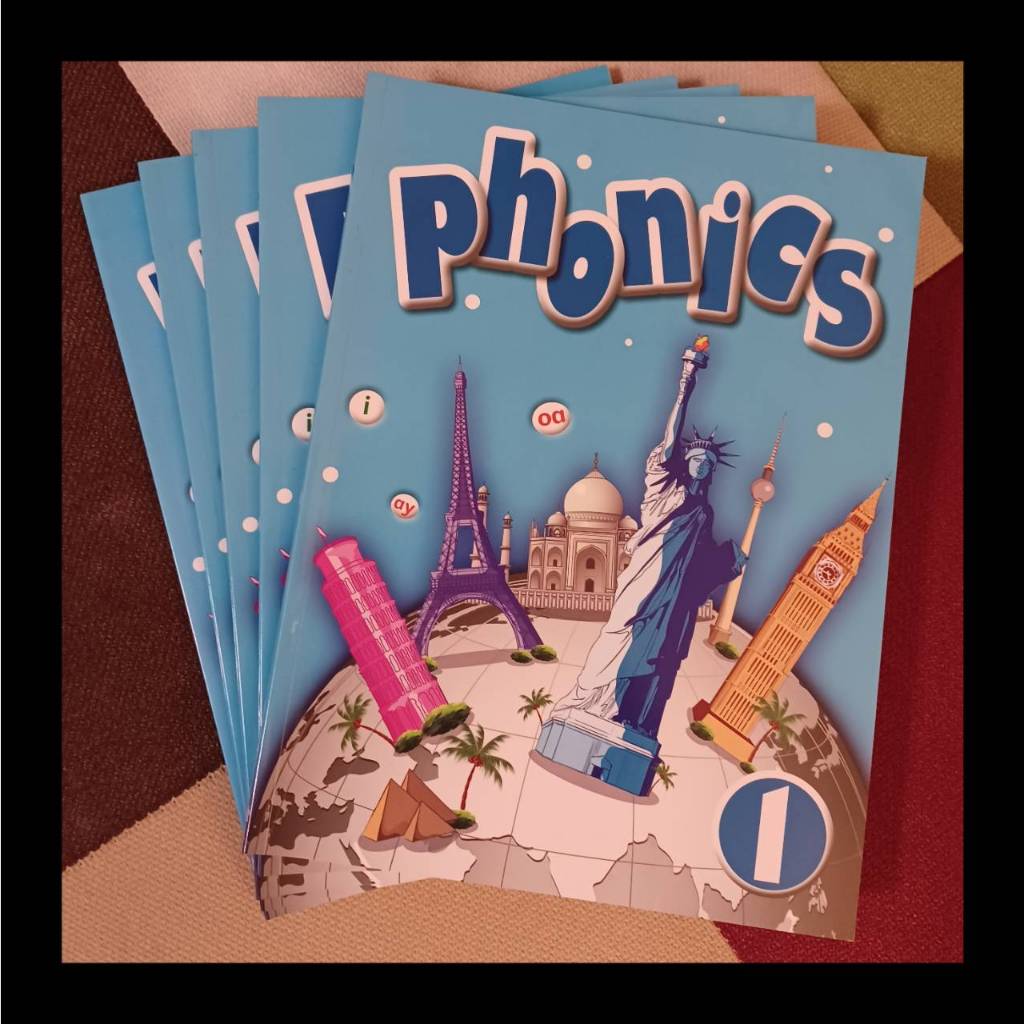 (全新)Phonics(1)+(2)全套(student book+work book+CD+互動光碟)