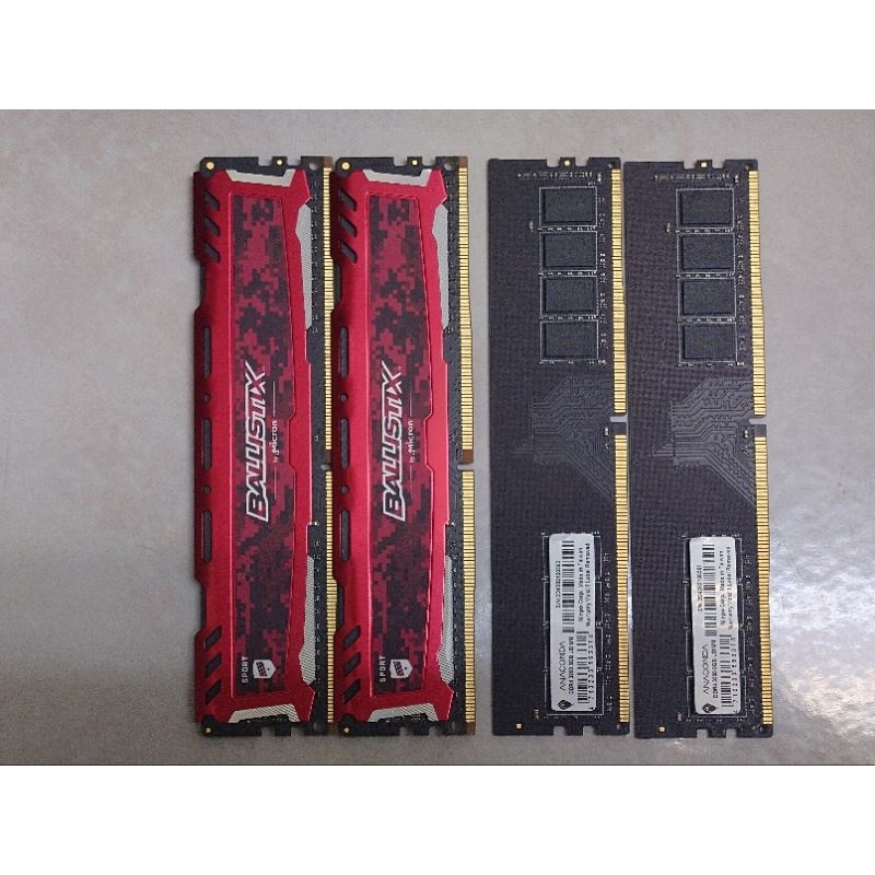 美光 ballistix DDR4 3000 8G*2