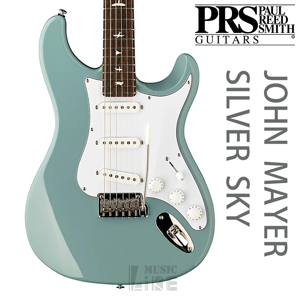 『神的吉他』分期免運 PRS SE Silver Sky 電吉他 John Mayer 約翰梅爾 簽名款 公司貨 藍