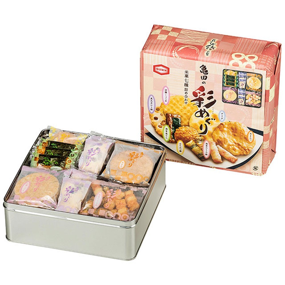 龜田繽紛七種類米果禮盒
