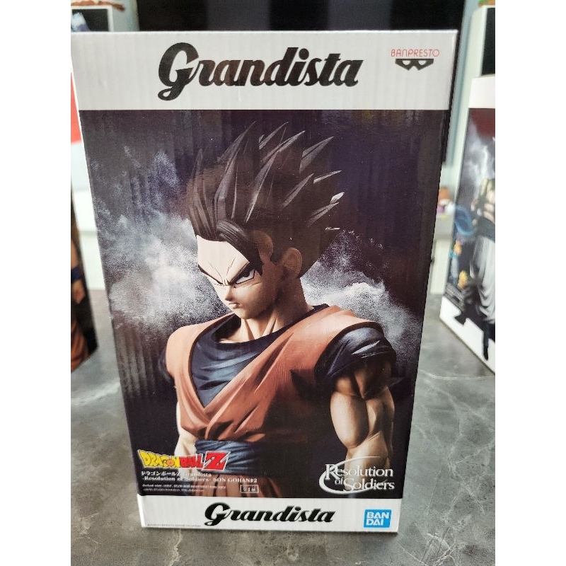 代理全新  七龍珠Z 景品 Grandista GROS ROS 超級賽亞人 孫悟飯