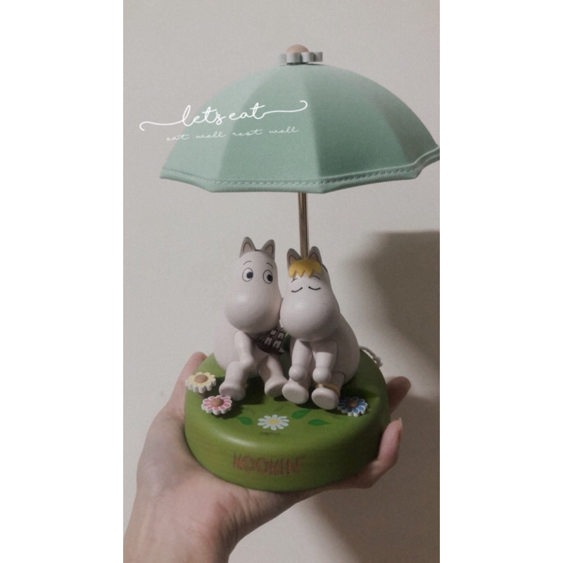 Wooderful life 嚕嚕米LED夜燈 Moomin姆明傘燈