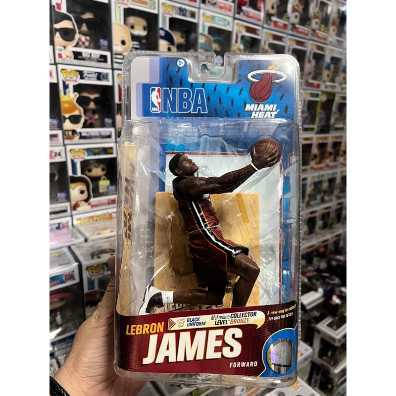 麥法蘭Mcfarlane NBA 9代Wade + 19代 James