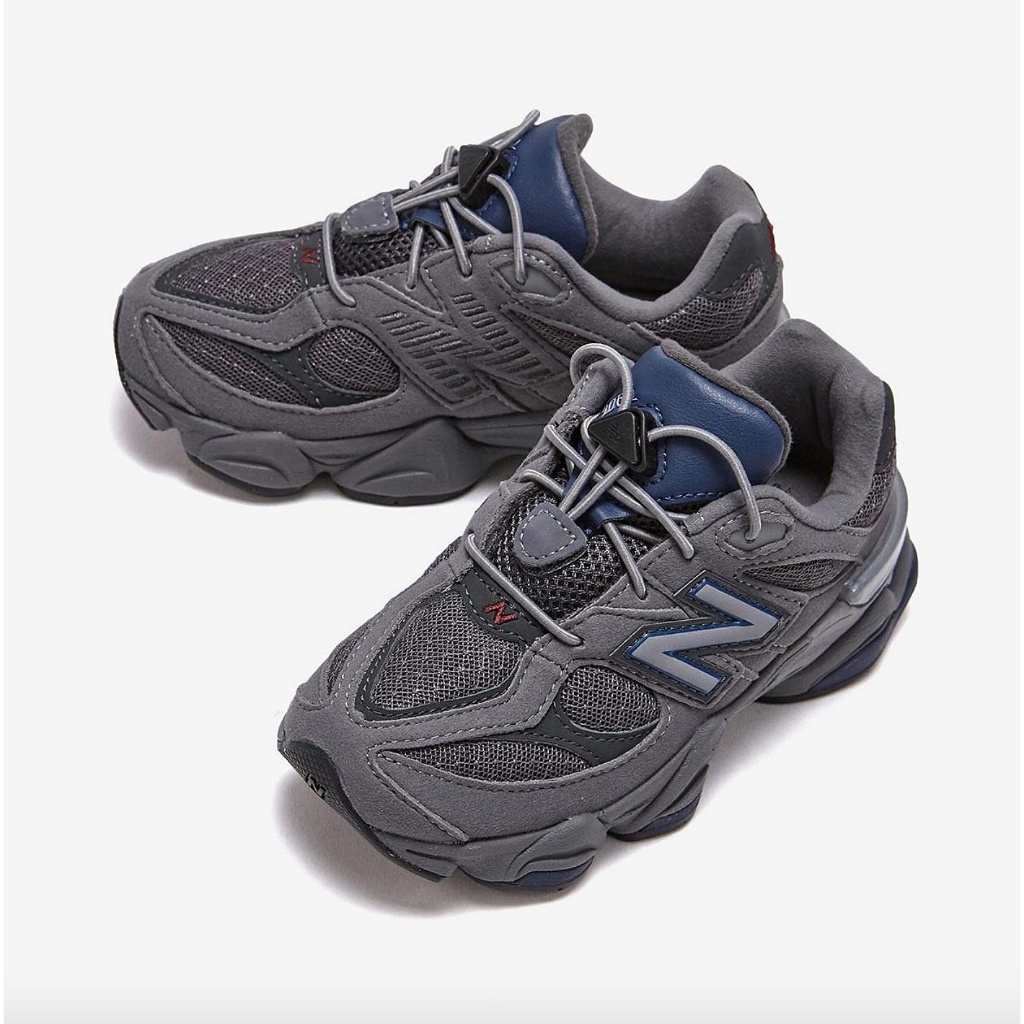 NEW BALANCE 9060 中童款 灰色 運動 舒適 緩衝 中童鞋 PV9060ECW Sneakers542