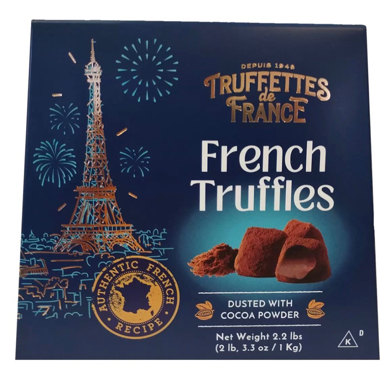 特價·Truffettes de France 松露造型巧克力風味球 1公斤 X 2盒 好市多 Costco 代購
