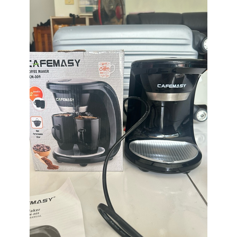 CAFEMASY 雙杯美式咖啡機 咖啡機全自動迷你 咖啡機