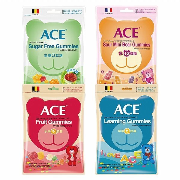 ACE Q軟糖(1包入) 款式可選【小三美日】DS017520