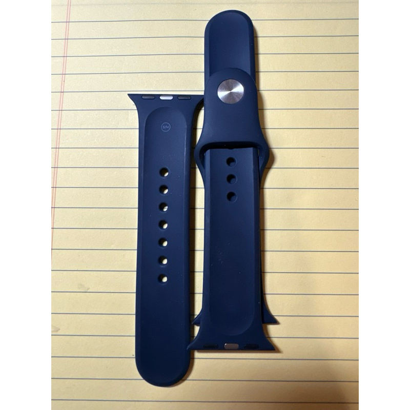 Apple Watch 41mm原廠運動錶帶 午夜藍