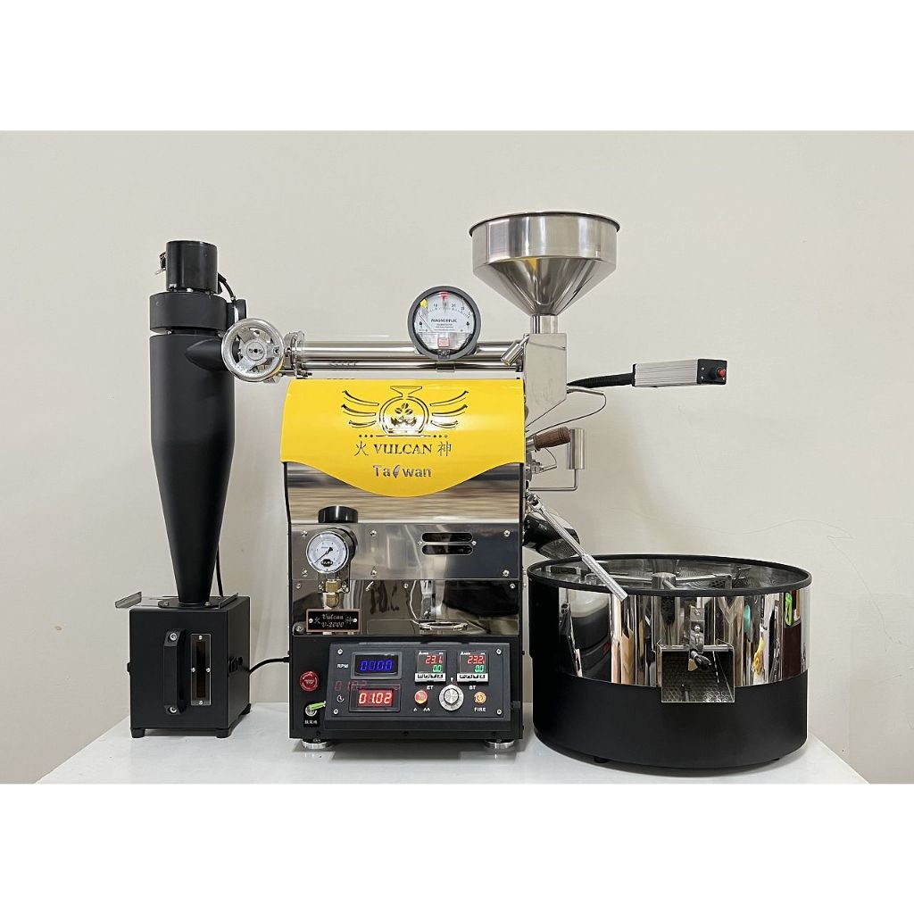 火神 Vulcan V-2000 咖啡烘豆機，烘焙機