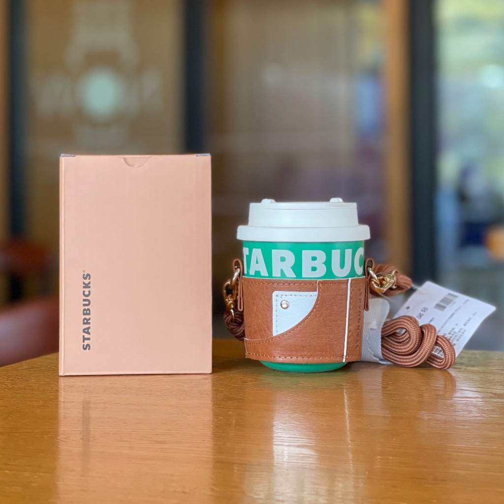 Starbucks官方正品！星巴克杯子2023便攜280ml熒綠小杯系列不銹鋼隨行杯配杯帶咖啡杯陶瓷果汁珍奶茶奶昔茶水杯