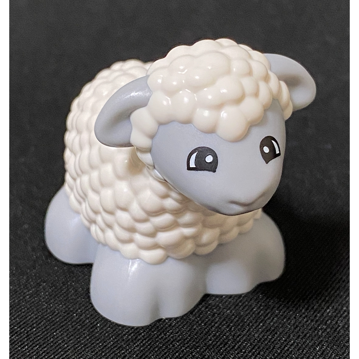 樂高 得寶 動物 白色 綿羊/小羊/羊｜LEGO duplo White Lamb/Sheep