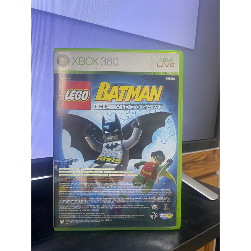 『Xbox 360』樂高：蝙蝠俠+極限越野摩托「英文版」