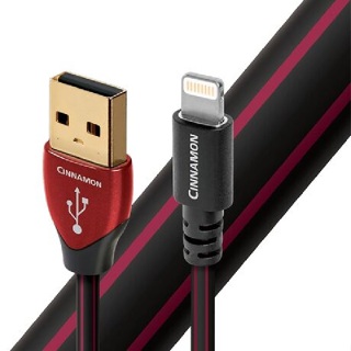 AudioQuest 美國 Cinnamon 含銀1.25% USB A-LIGHTING 0.75M1.5M 公司貨