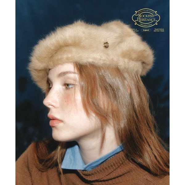 Lagom Lilac🇰🇷 預購｜ROCKFISH WEATHERWEAR 兔毛貝蕾帽