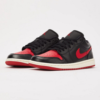 NIKE WOMENS JORDAN AIR JORDAN 1 LOW 喬丹 低筒 女鞋 黑紅 DC0774-061