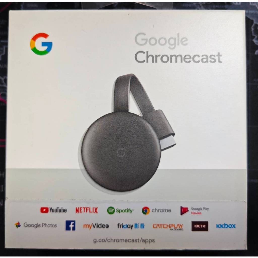 全新 Google CHROMECAST HDMI媒體串流播放