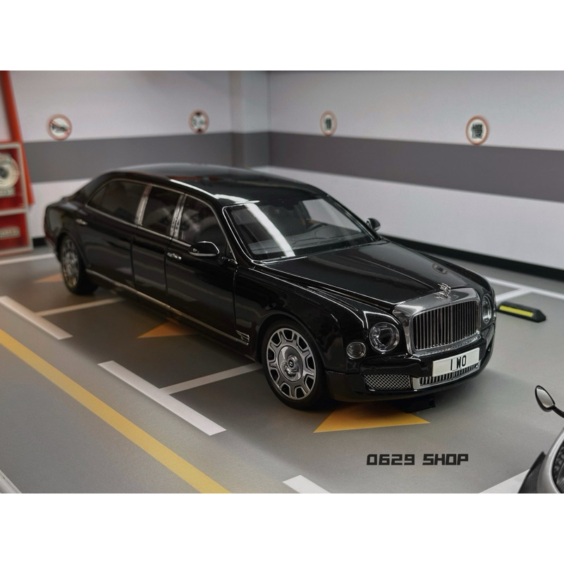 1/18 Almost Real Bentley Mulsanne Grand Limousine 賓利模型車 擺設裝飾