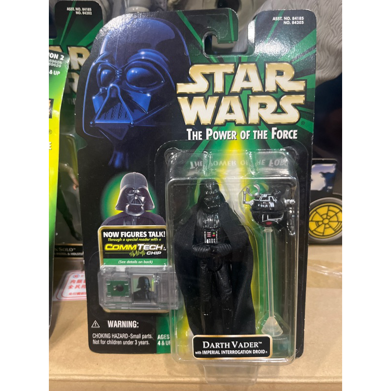 【星際大戰老玩具】Kenner 綠卡 3.75 黑武士 達斯維達 Darth Vader 披風版 拷問機器人