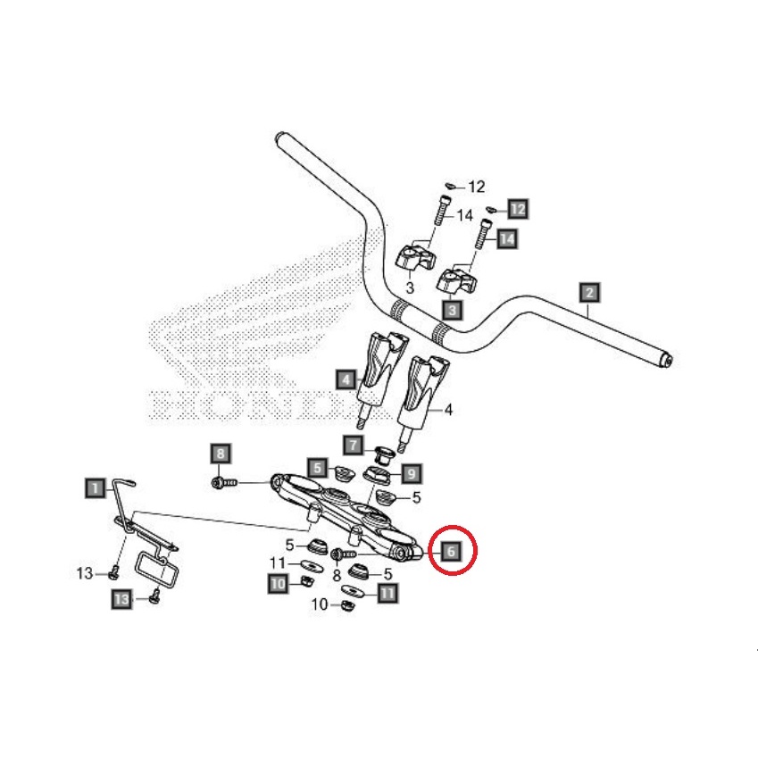 HONDA正廠零件 CB200X 前叉上肩座 上三角台 前叉下肩座 下三角台 下珠碗組 三角台 避震器肩座 Hornet