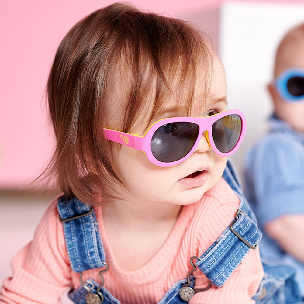 Babiators 美國兒童太陽眼鏡 飛行員系列抗UV400 一年保固遺失毀損換新 好萊塢明星愛用  附鏡布鏡套、遺失