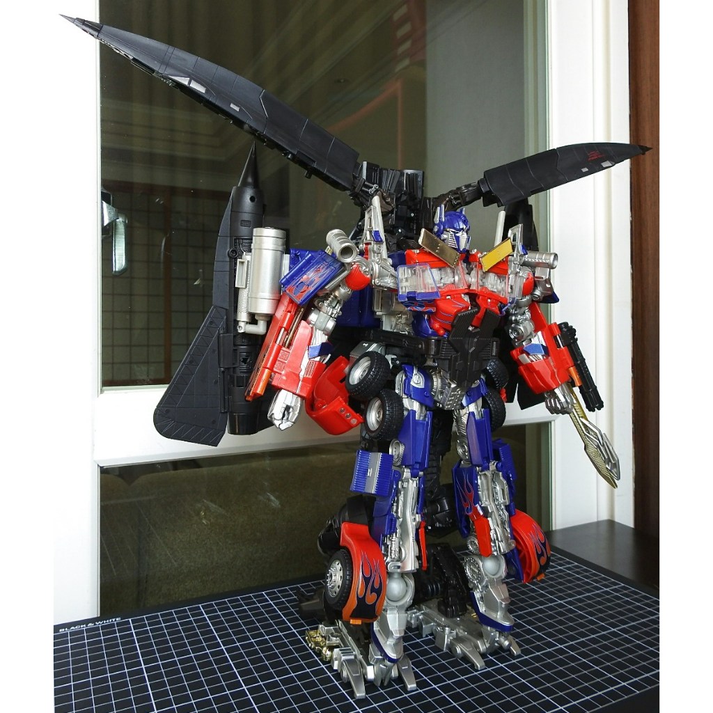 中古附盒 TAKARA TOMY 2009 日版 大盒裝 變形金剛 ROTF L級 天火 柯博文 合體 天火柯