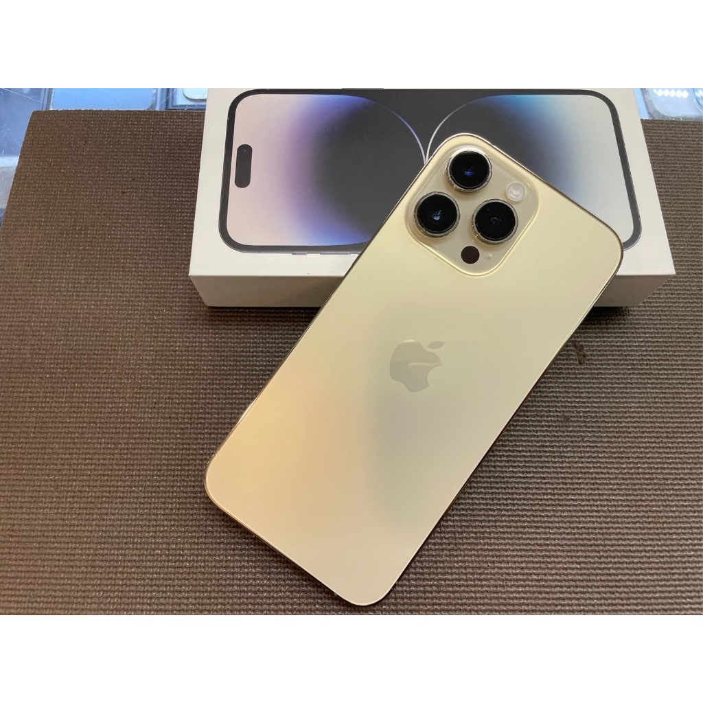 奇機巨蛋【128GB】二手 Apple iPhone 14 PRO MAX 星光色 店內保固三個月