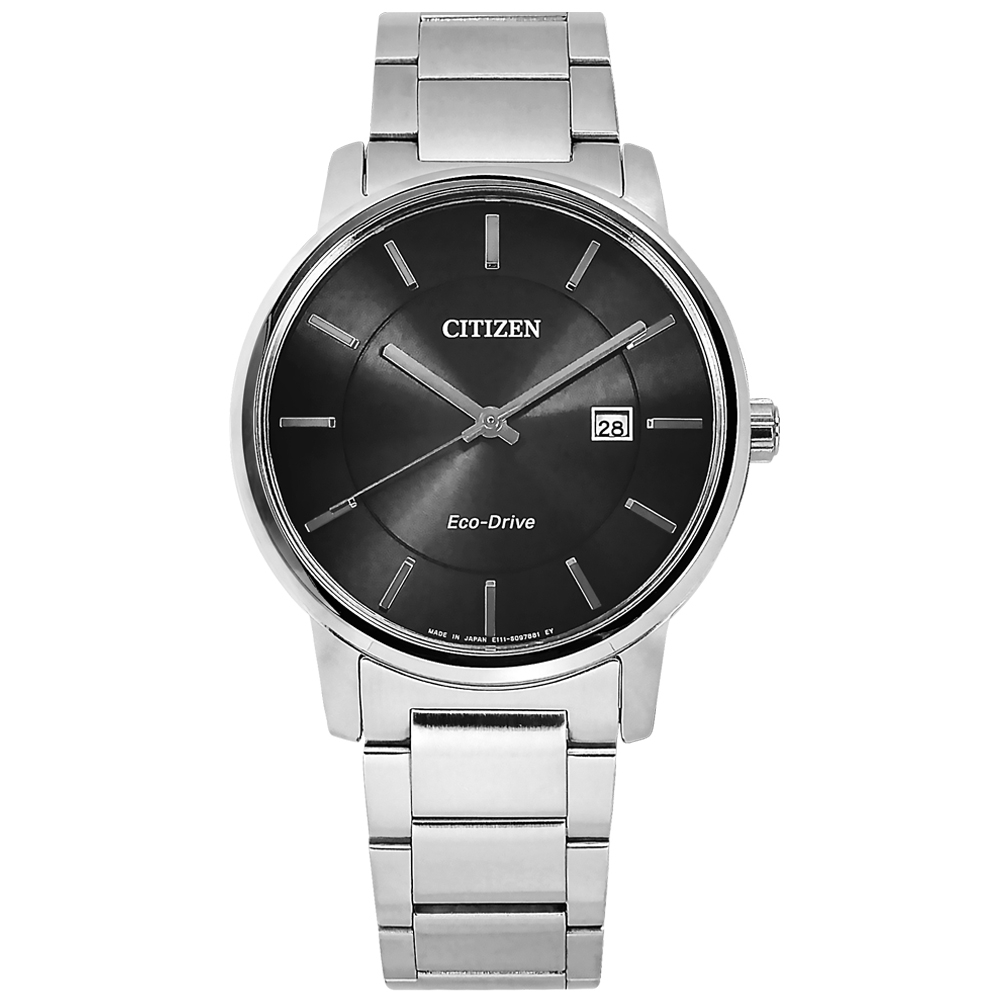 台中現貨 CITIZEN 光動能 不鏽鋼手錶 (BM6750-59E)-黑色/40mm 星辰