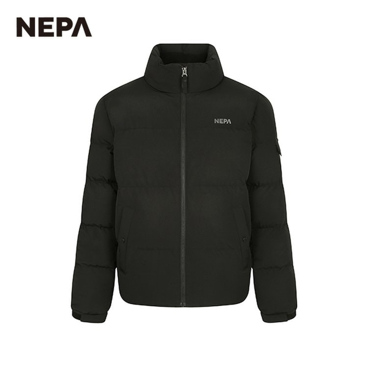 新品7折限時折扣❗️韓國 Nepa 2023秋冬新款 男女裝 連帽短版高領羽絨外套