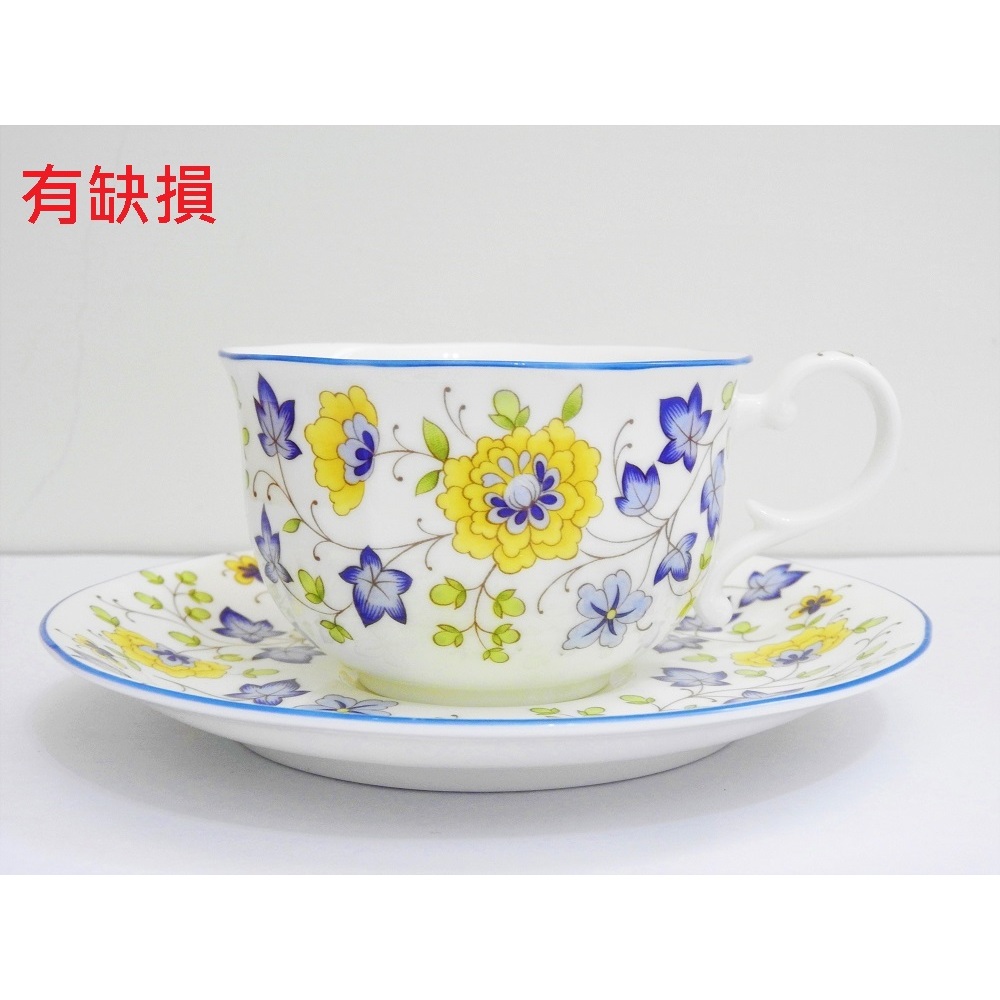 【中古探寶B】日本製🔵NARUMI鳴海 骨瓷咖啡杯🔵茶杯 水杯 馬克杯 復古 日式 古董 早期 裝飾 花盆 多肉 仙人掌