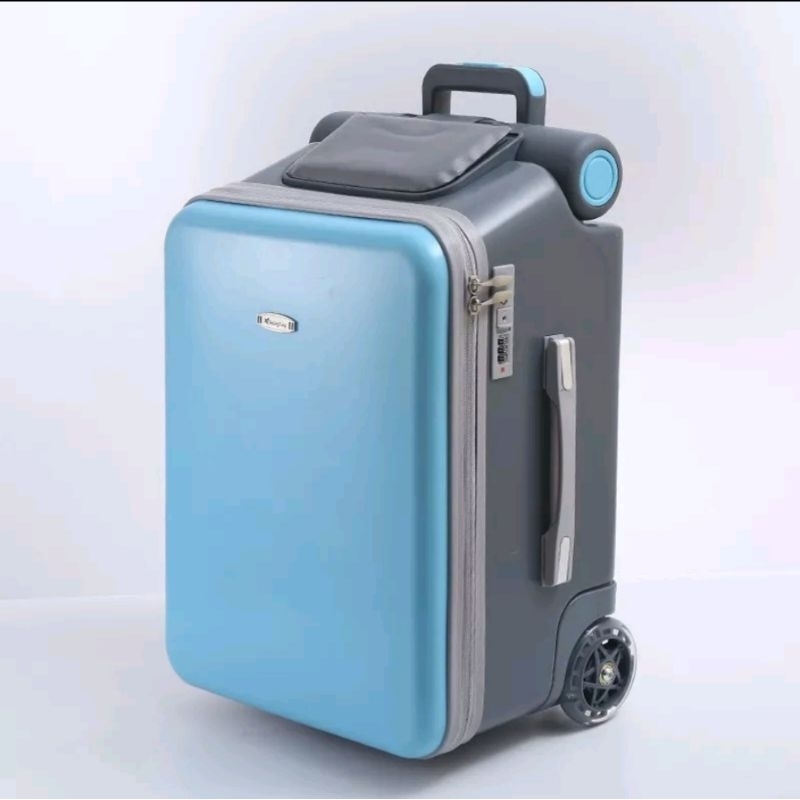 兒童行李箱 懶人遛娃旅遊 可登機箱遛 溜娃神器 可坐可騎拉桿箱 兒童行李箱 二手行李箱