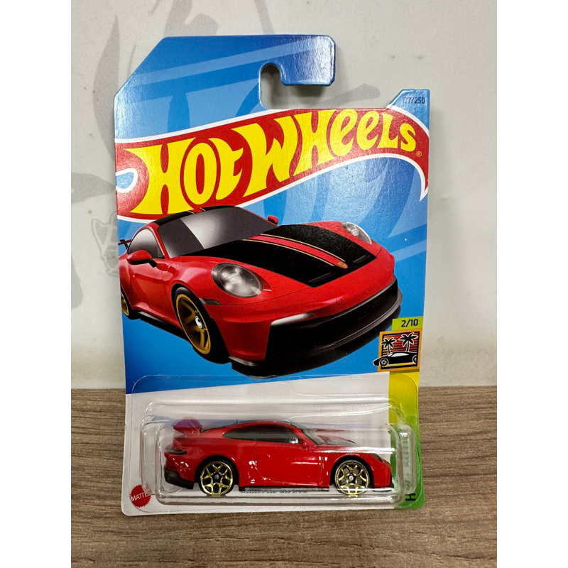 風火輪 小汽車 模型車 1/64 Hot wheels Porsche 911 GT3 RS 保時捷 紅色 紅蛙