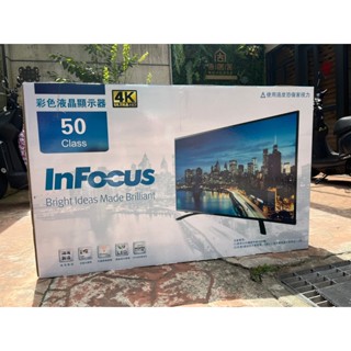 InFocus 50吋4K連網液晶顯示器 XT-50IP600 電視螢幕 4K螢幕 顯示器