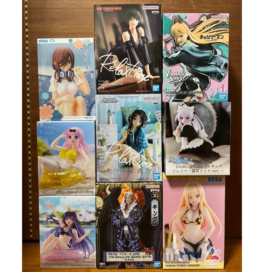 日版 景品 各式公仔 中野三玖 藤原千花 夜刀神十香 地獄的吹雪 三峰結華 KING 帕瓦 伊蕾娜 喜多川海夢