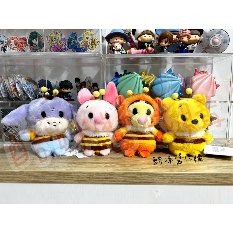 酷咪醬🌟現貨日本超人氣動畫卡通迪士尼專賣店期間限定小熊維尼小豬跳跳虎屹耳蜜蜂裝款ins風療癒生日聖誕必備禮物小娃娃擺飾