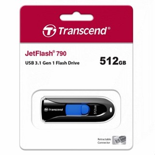 TRANSCEND創見 512G 512GB 隨身碟 JetFlash790 USB 3.1 TS512GJF790K