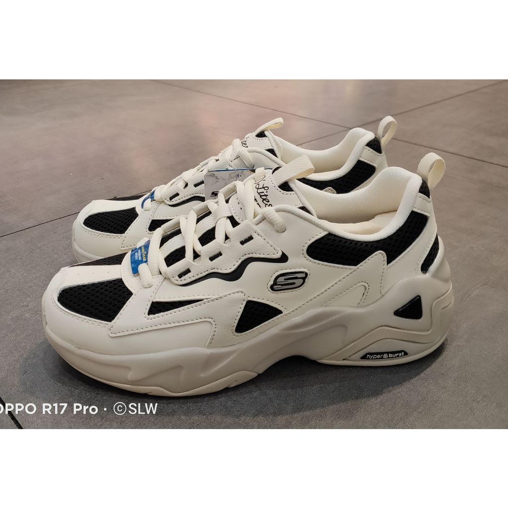 『 SLW 』896178NTBK女SKECHERS D'LITES HYPER BURST 皮革 老爹鞋 休閒鞋310