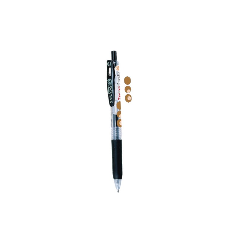 斑馬ZEBRA x 弗魯特家族 鋼珠筆 0.4mm(JJ15-TKF)-黑 墊腳石購物網