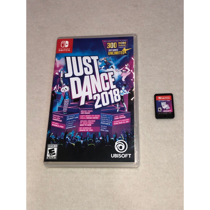 JUST DANCE 2018遊戲卡