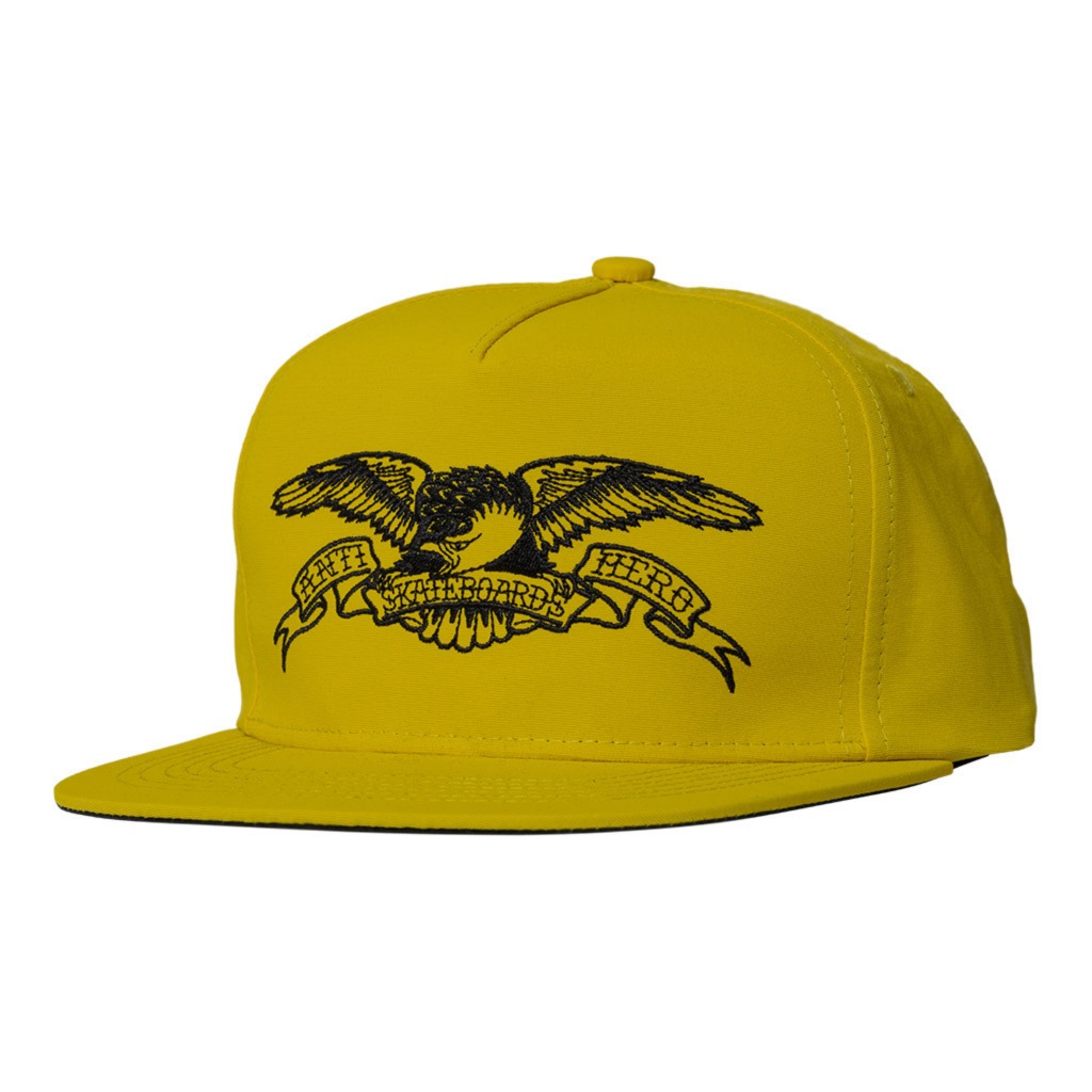 Antihero Basic Eagle - Mustard/Black 帽子《 Jimi 》