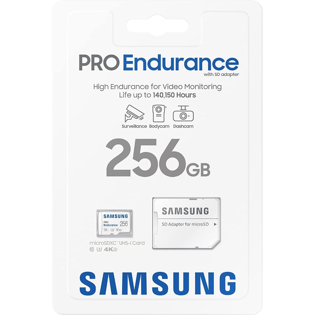SAMSUNG 三星 PRO Endurance 256GB MicroSDXC 高耐卡 記憶卡 行車紀錄器 監視器適用