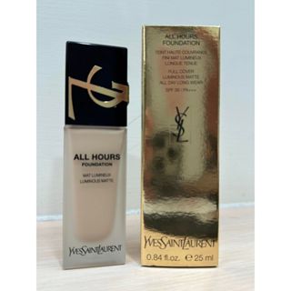YSL恆久完美無瑕持妝粉底/午夜粉底/LN1/9.9999成新/近全新/專櫃購入