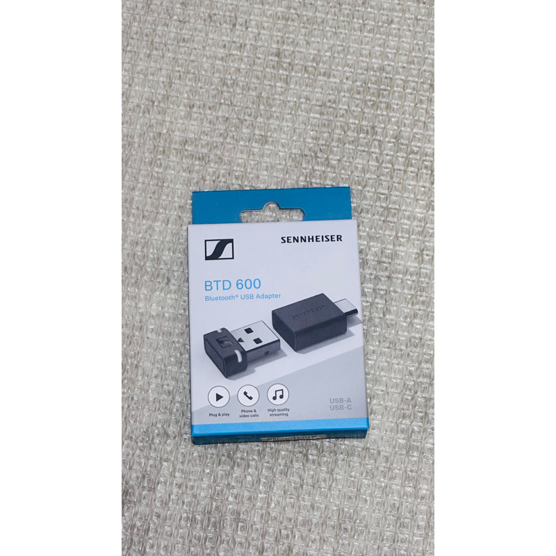 Sennheiser BTD 600 藍芽 5.2 高音質傳輸器 接收器